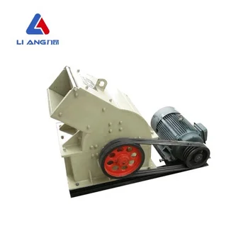 High capacity hammer crusher machine for crushing medium hard materials