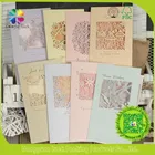 Cards Custom Printing Rustic Watercolor Flowers Handrawn Wedding Invitation Cards Thank You Cards Wholesale