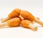Popular chicken meaty dog dental bone treats