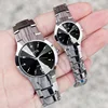 Newest Stainless Steel Bracelet Watch Men Women Lava Iron Samurai Metal LED Faceless Digital Wristwatches Hot Sales