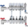 china suppliers brass plumbing manifold for floor heating system