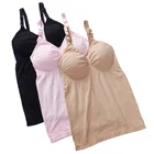 6002 Women's Breast Feeding Clothing Seamless Maternity Nursing Bra Camisole