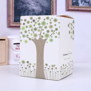 custom printed korean edition cosmetic packing paper box general