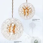 Customized Any Size Dandelion Pendant Light Crystal Chandelier for Living Room