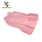 Simply Dog Apparel Sweater Cute Pink Sweater Dress Warm Autumn Winter Pet Apparel