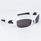 Fashion black and white glasses 100% UV400 cycling sports goggles fishing sunglasses
