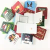 Custom Merry Christmas Greeting Cards with 24 Designs Holiday Greeting Card Assortment