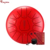 Steel Tongue Drum Red colored 12 Inch with free padded bag and drumstick