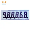 Customized Mono 56 Pin 6 Digits 7 segments HTN Positive LCD Display For Fuel Dispenser/Gas Station/ Petrol Pump/Oil Machine