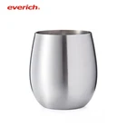 Everich 12oz, 18oz Drinkware Wine Beer Cooler Cup Stainless Steel Tumbler
