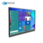 75'' multi touch screen LED All-in-one PC smart interactive whiteboard for teaching and conference