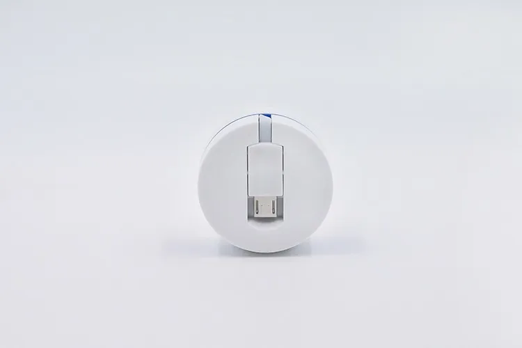 High quality retractable charging cable 3 in 1 usb charging cable round box usb charging cable - ANKUX.COM