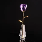 Wedding Gifts Thank You Wedding Gifts For Guests Romantic Crystal Rose Flower Wedding Favor For Guests Giveaway Gifts