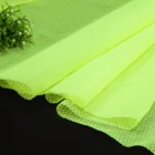 warp knitting transparent diamond sun shade hat mesh fabric