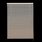 Factory ready made indoor outdoor manual 25mm S Shape slats PVC blinds shade