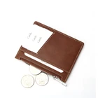 Pu Card Wallet Pu Rfid Card Wallet Custom Logo Rfid Blocking PU Credit Card Holder Wallet Genuine Leather Card Holder