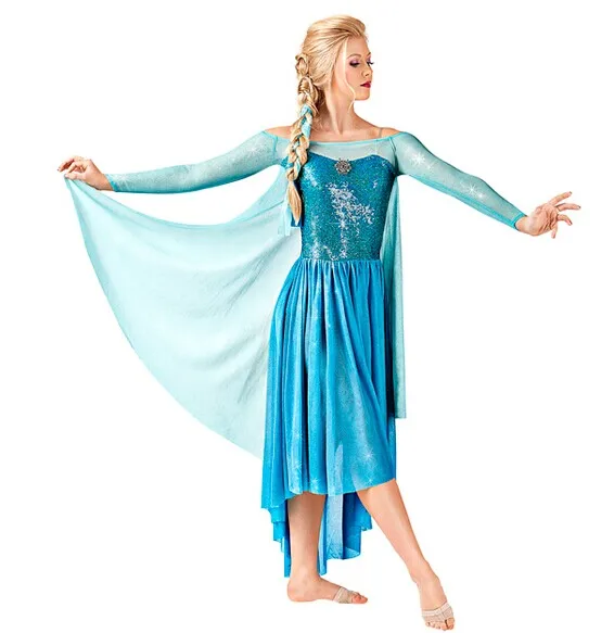 Высокое качество оптовая продажа косплэй взрослых платье замороженные принцесса Эльза Костюм