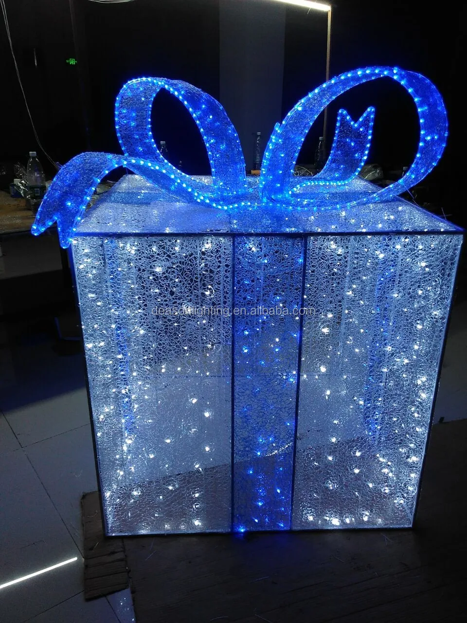 Outdoor Led Christmas Gift Boxes - Buy Led Christmas Gift Boxes,Gift