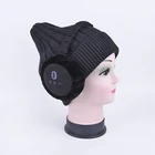 Most Welcomed Young People Black Winter Bluetooth Earmuffs