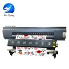 Speed 120m2/h 3200DPI 3 Head multicolor digital paper printing machine/printing machine on cloth