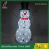 Alibaba China 2015 Top quality Ornament Acrylic led christmass snowman balls