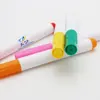 OEM T-shirt markers pen waterproof fabric marker pens color changing fabric paint Perfect for DIY Writing on Clothing