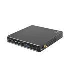 Micro industrial multiple LAN 4K RS232 i5 6200U linux mini pc