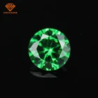 Round Brilliant machine cut cubic zirconia emerald artificial cz diamond stone wholesale for jewelry making