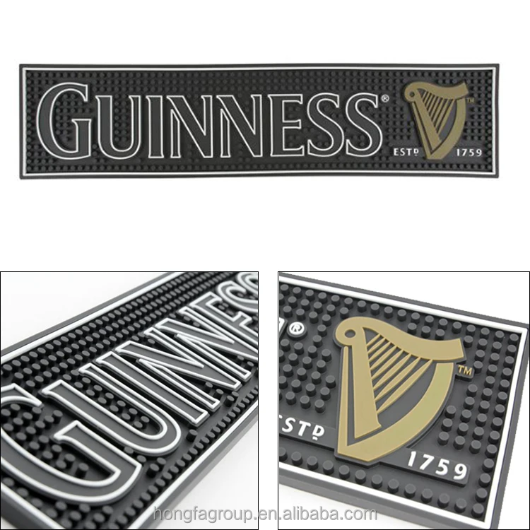 drink logo bar mats, rubber bar runner, pepsi bar mat