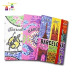 Cover Direct Manufacturer A6 Germany Tourist Souvenir Cmyk Color A5 Printing Notebook Paper Reel Pocket Note Book