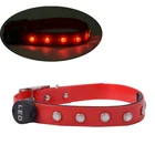 Christmas LED Light up Dog Collar , Waterproof LED Luminous Dog Collars , Pet Dog Collar LED Perro with Flashing Light