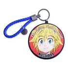 2019 New design Factory directly selling customized Round shape Cartoon PVC key chain for small gifts
