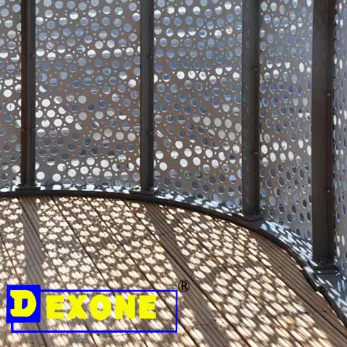 aluminum perforated decorative panel for fence screen and wall