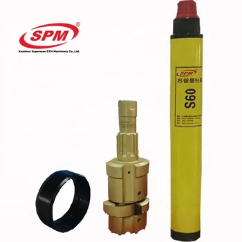 SPM 6"  195mm 219mm 7.5 8.5 inch Steel casing tube overburden odex dth bit / odex drilling syst