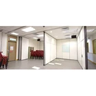 acoustic panel movable partition wall system for office