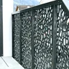 Corten Steel Laser Cutting Fence Design For Landscape Decoration