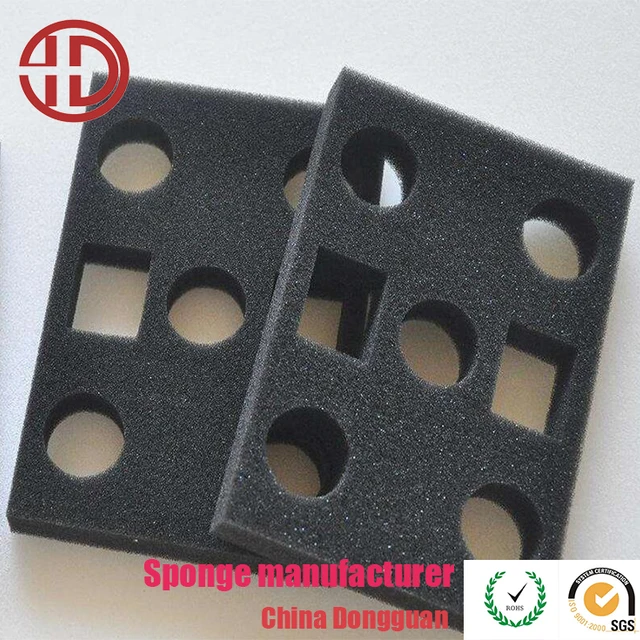 boxes packing pu foam insert pu sponge tray foam custom foam box