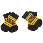 Waterproof High Quality Christmas Diy Pattern Anti Slip Antislip Pet Dog Cat Shoe Socks