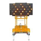 Portable Led Traffic Used Directional Road Arrow Sign Board Lamps Warning Light Solar Arrow Board Trailer