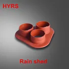 Heat Shrinkable Rain shed anti tracking rain skirt creepage extension shades used for outdoor cable termination
