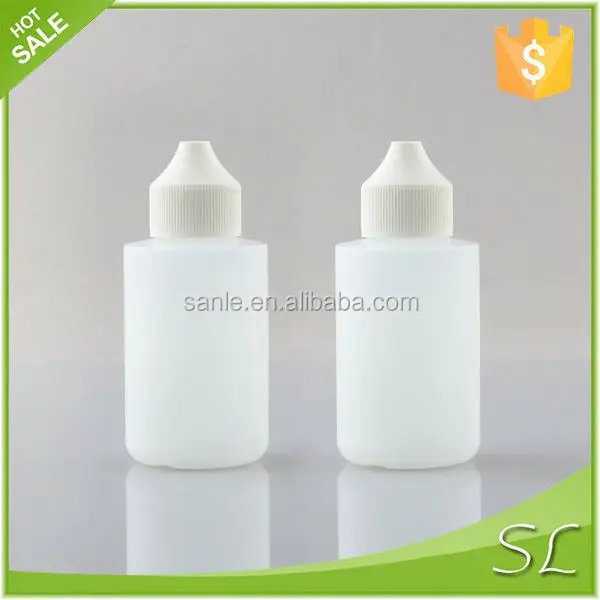 60 ml plástico lentes de contacto solución botella
