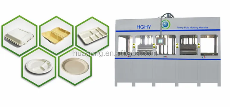 bagasse tableware making machine