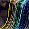 2mm Spacer Crystal Beads Glass Rondelle Beads For Necklace Jewelry