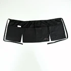 Black Print Four Side Round Wait Staff Uniforms Bar