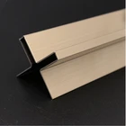Foshan export high quality stainless steel wall transition strips trim