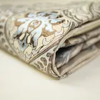 cheap satin fabric flower designs bed sheet bedding set
