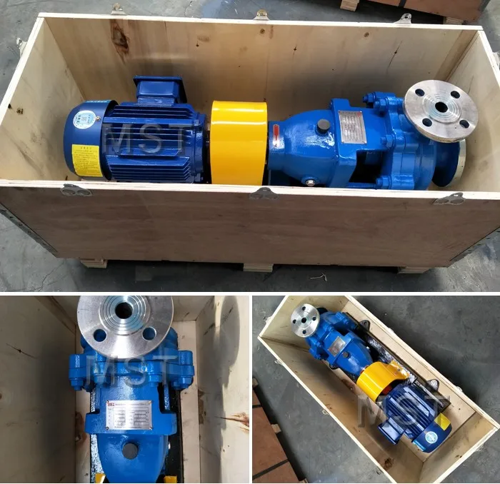 chemical pump with motor