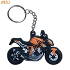 New Motorcycle Motocross Model Keyring Keychain Pendant PVC 3D Keychain