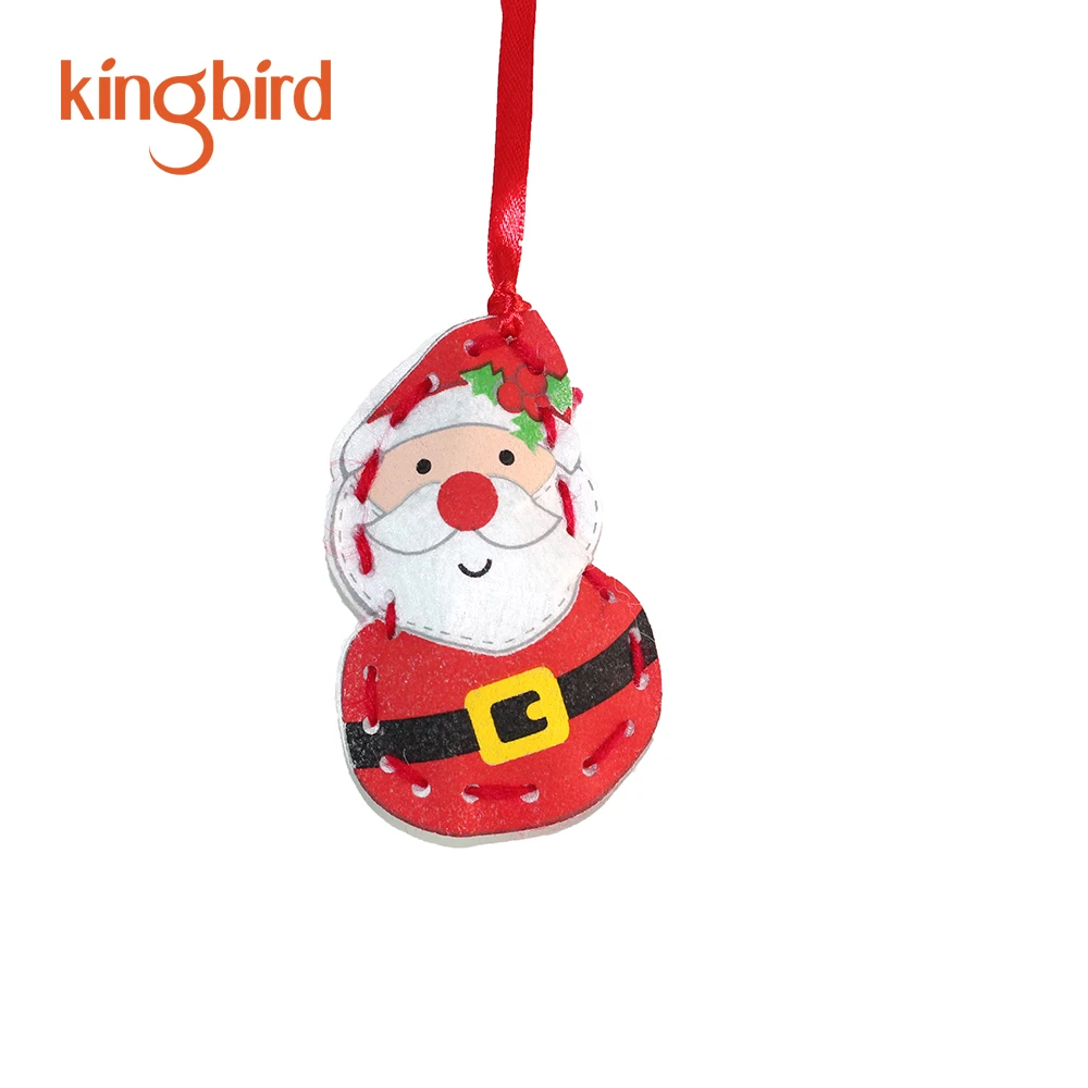 christmas santa clause eva diy craft kits for decoration
