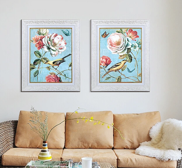 Wholesale Modern Framed Metal Wall Art For Home Decoration